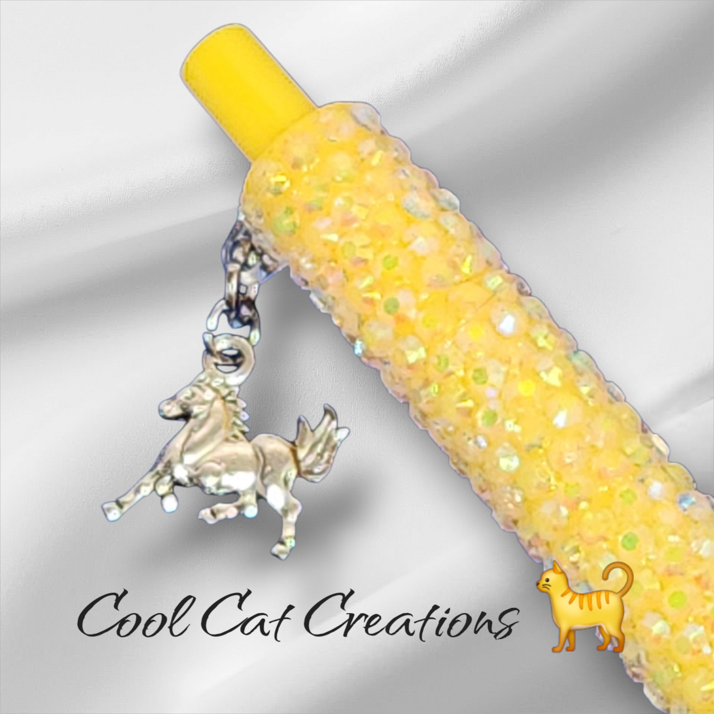 Enchanting Equestrian Rhinestone Pen