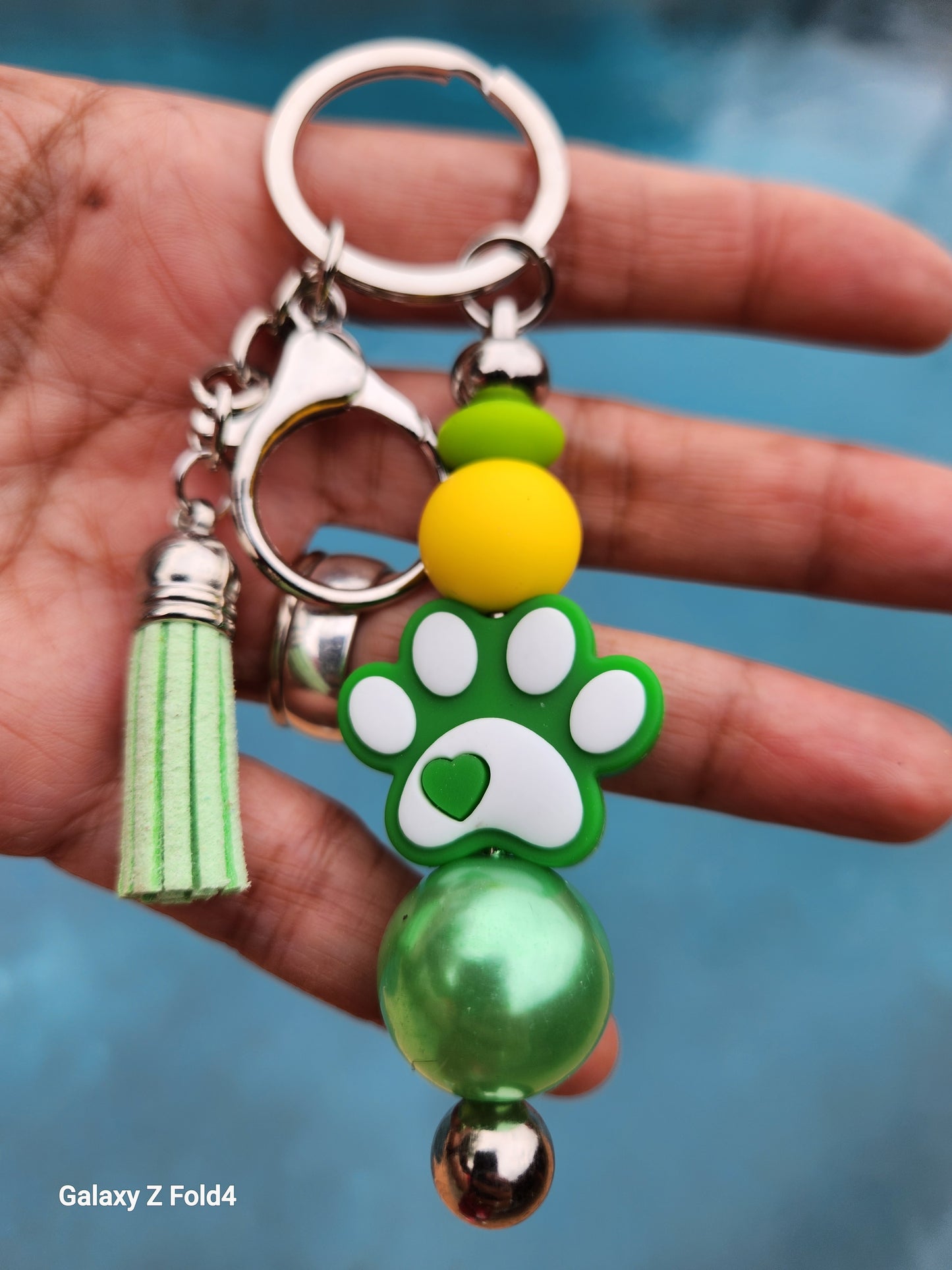 PAW love you Keychain