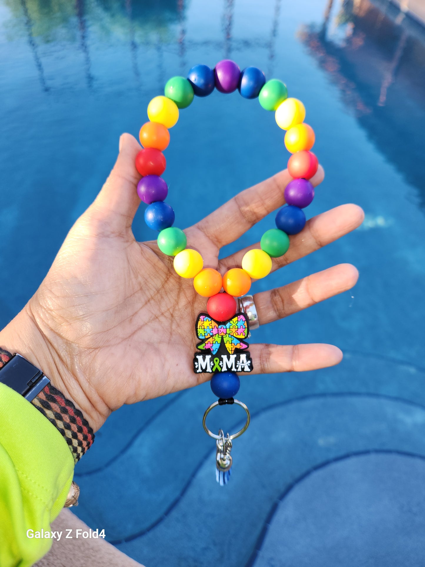 Autism Phone Wristlet with Tether