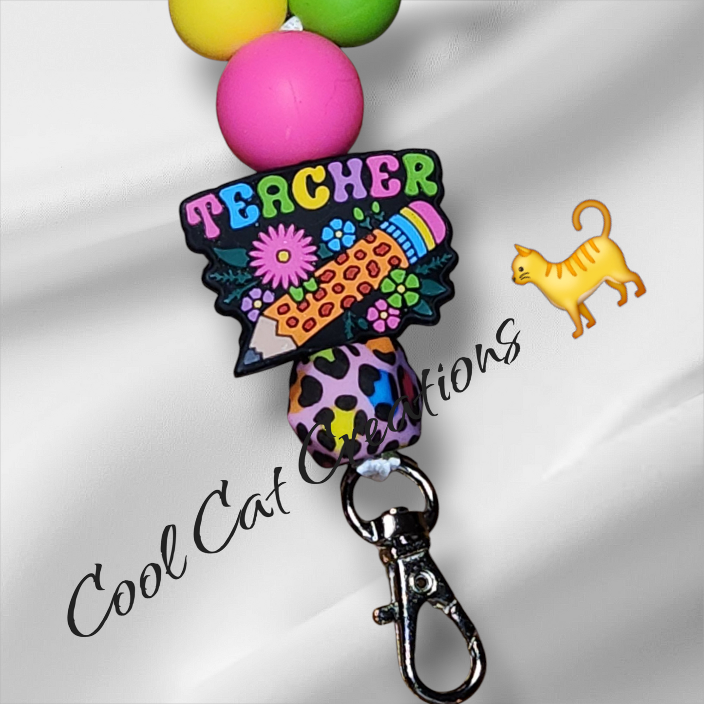 Teacher Phone Wristlet with Tether