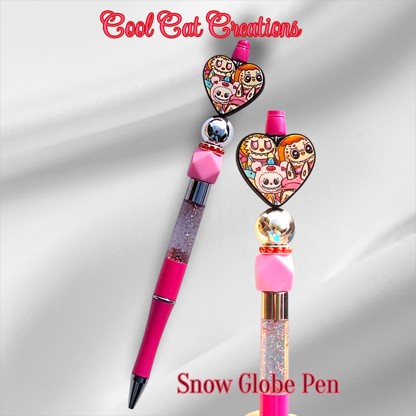 Snow globe pens