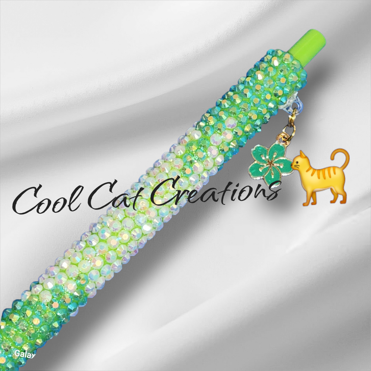 Blooming Ombre Rhinestone Pen
