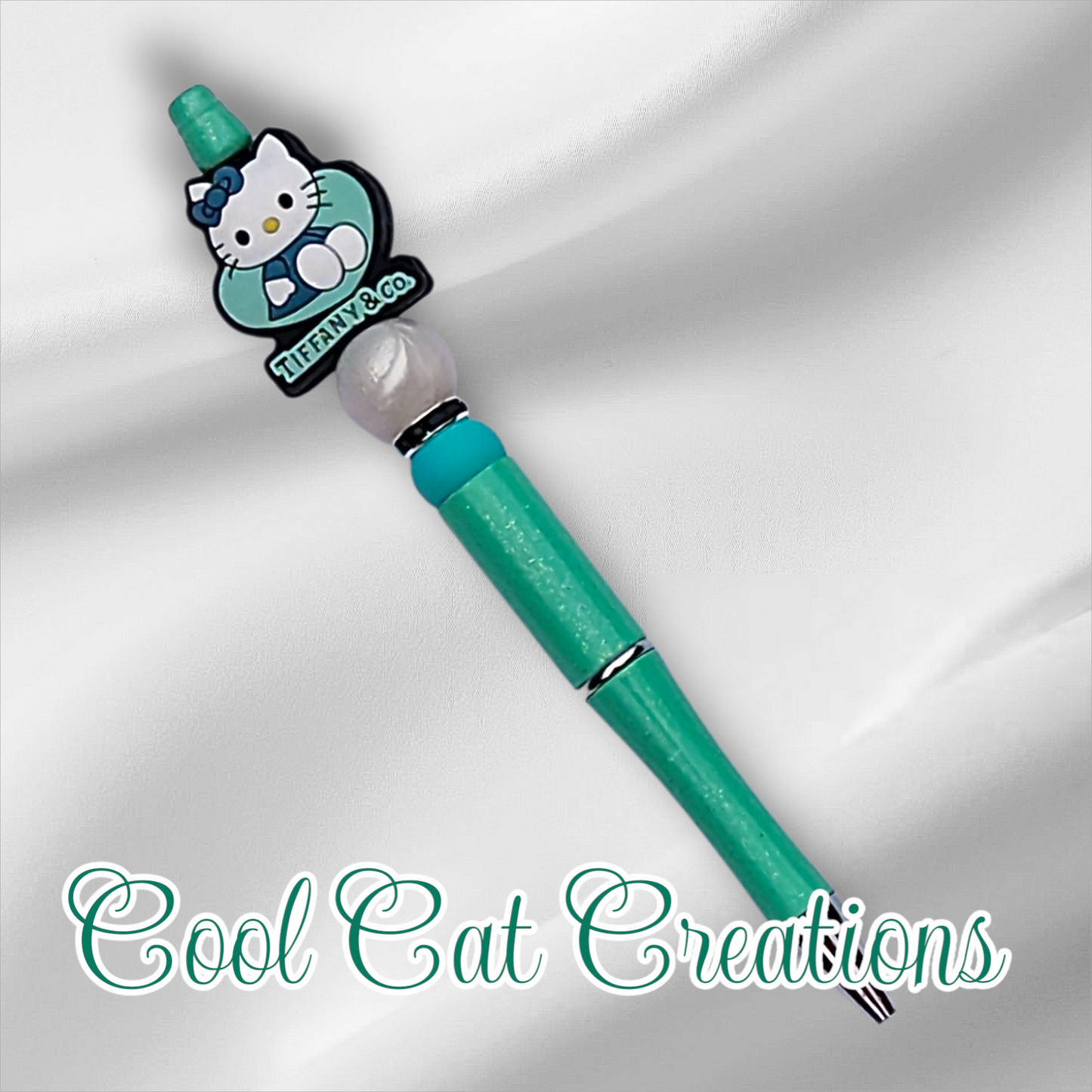 Teal, Blue and Green Collection Pens