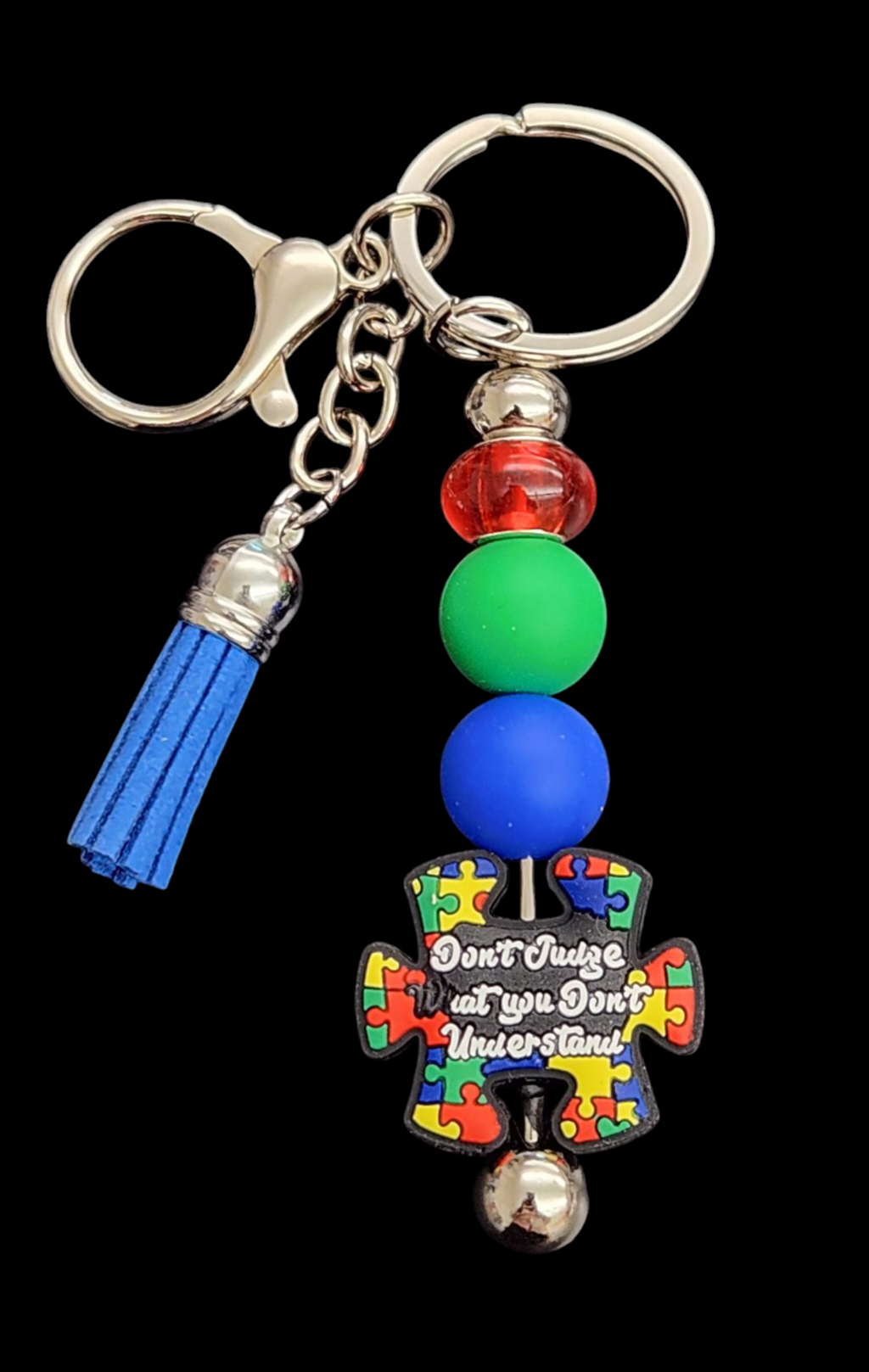 Don't Judge Keychain