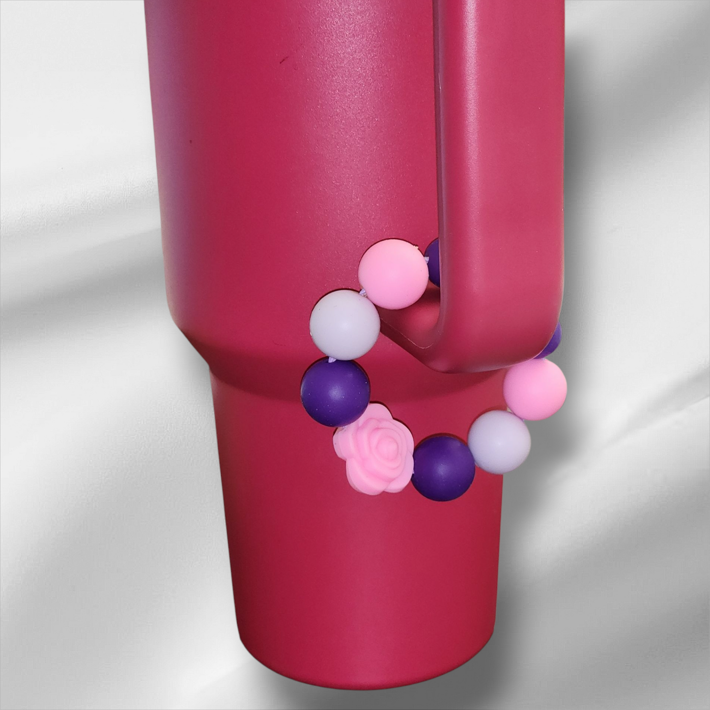 Pink and Purple Tumbler Charm