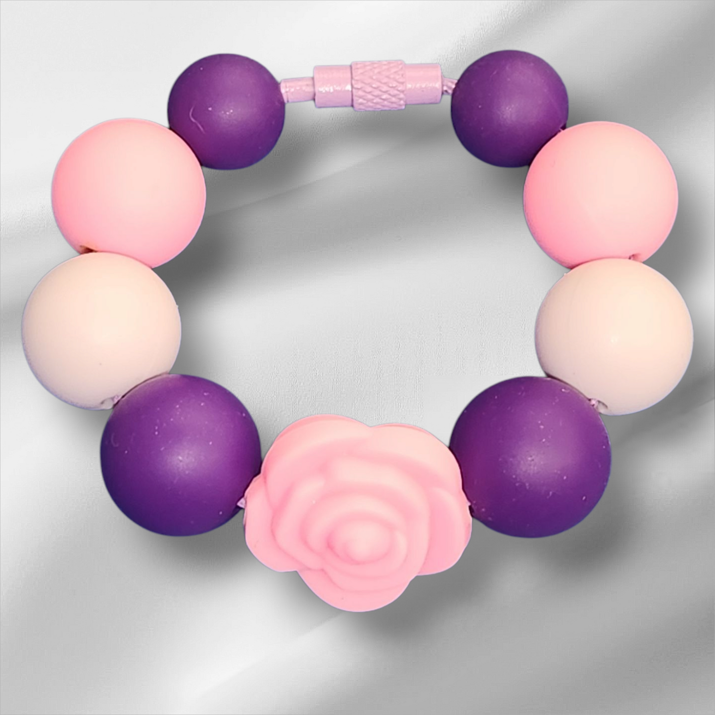 Pink and Purple Tumbler Charm
