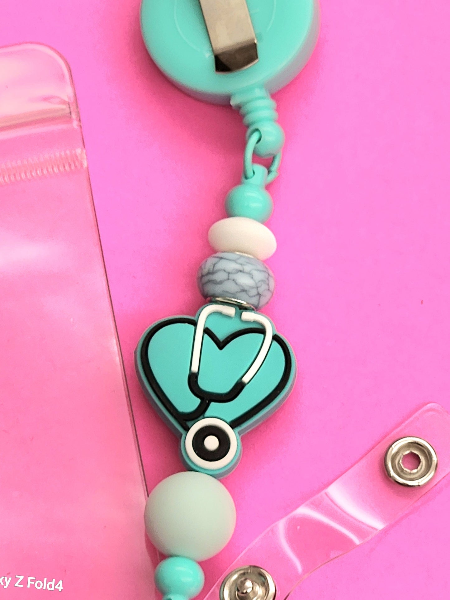 Nurse Badge Reel Clip
