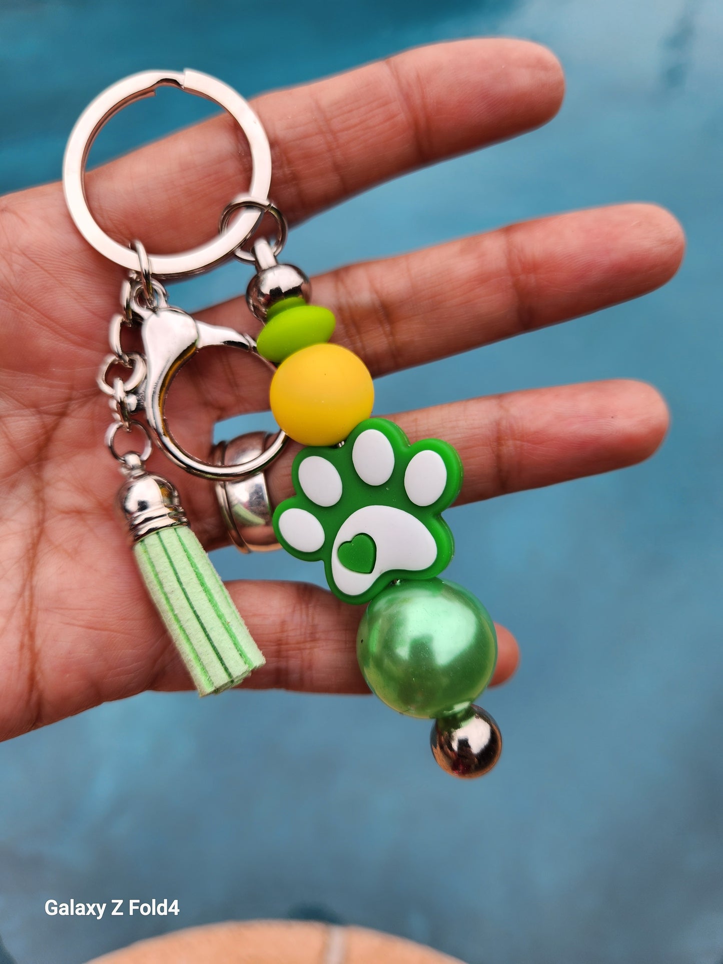 PAW love you Keychain