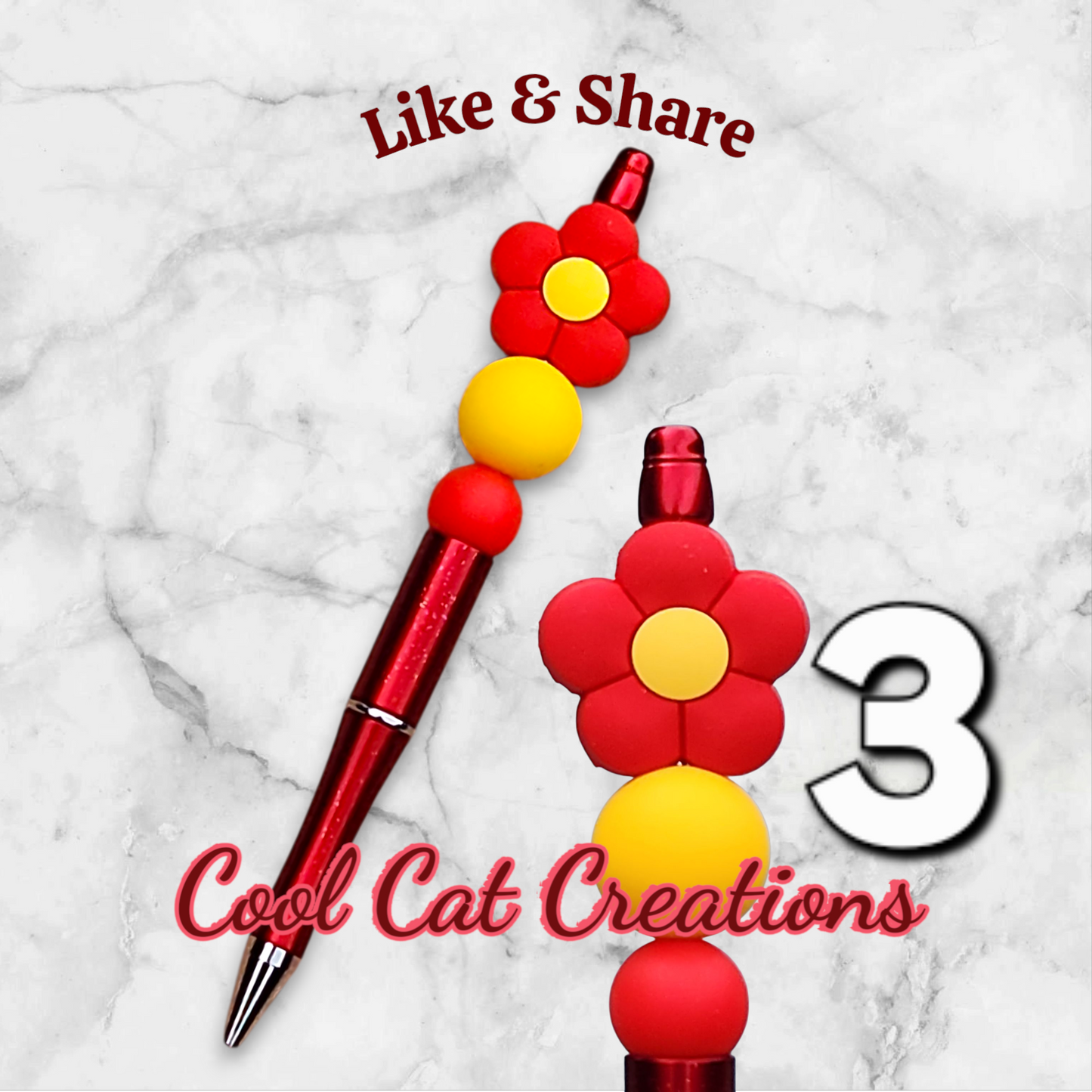 Red Collection Pens