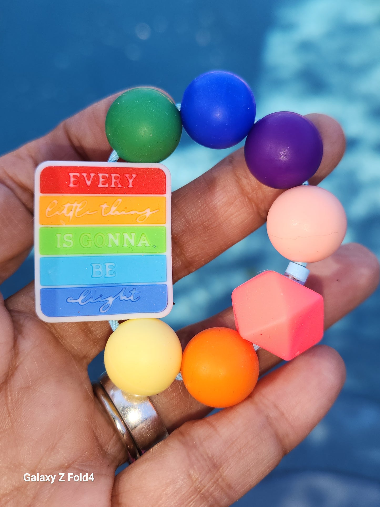 Every little Thing is Gonna be Alright Tumbler Charm