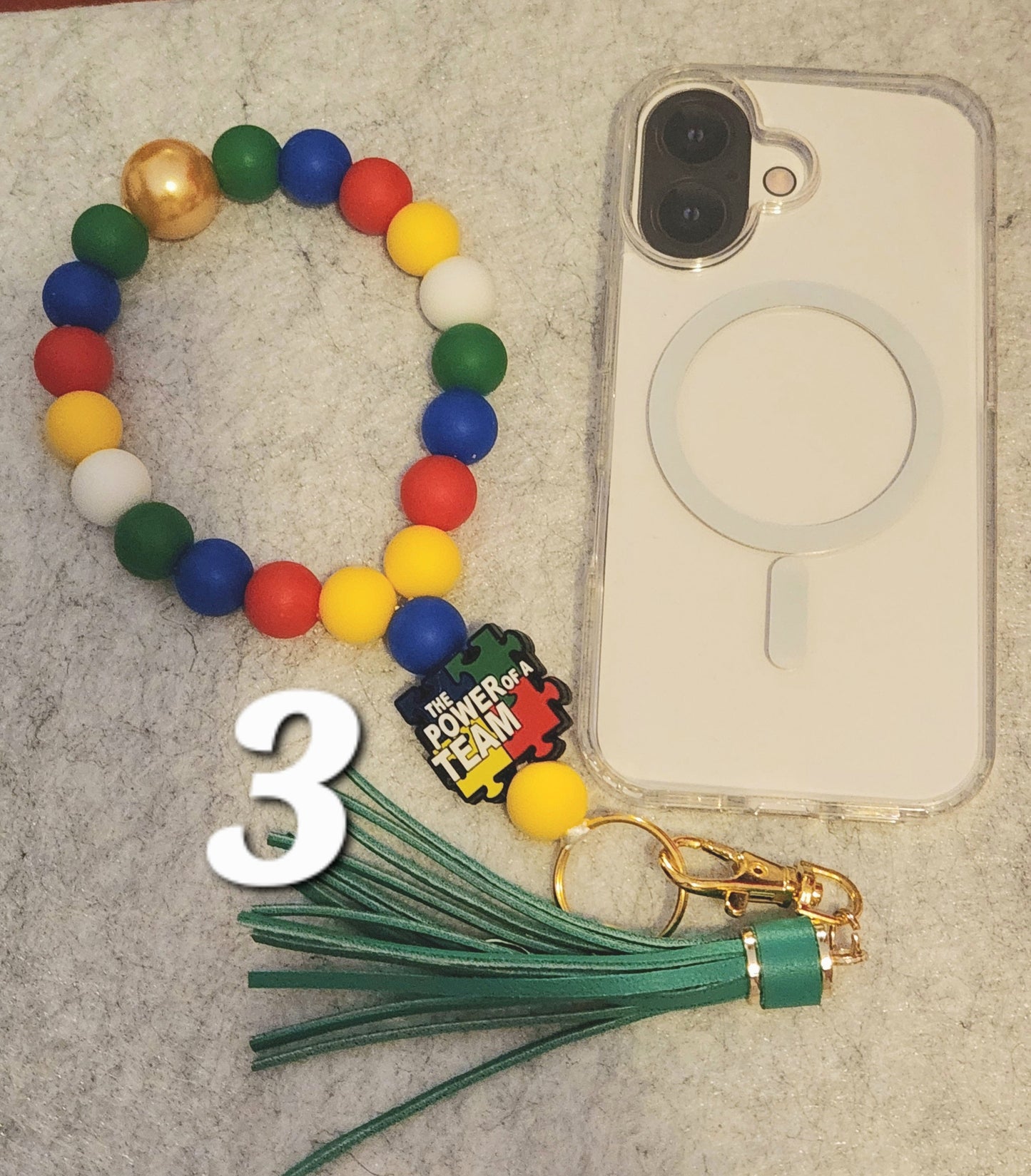 Autism Phone Wristlet with Tether