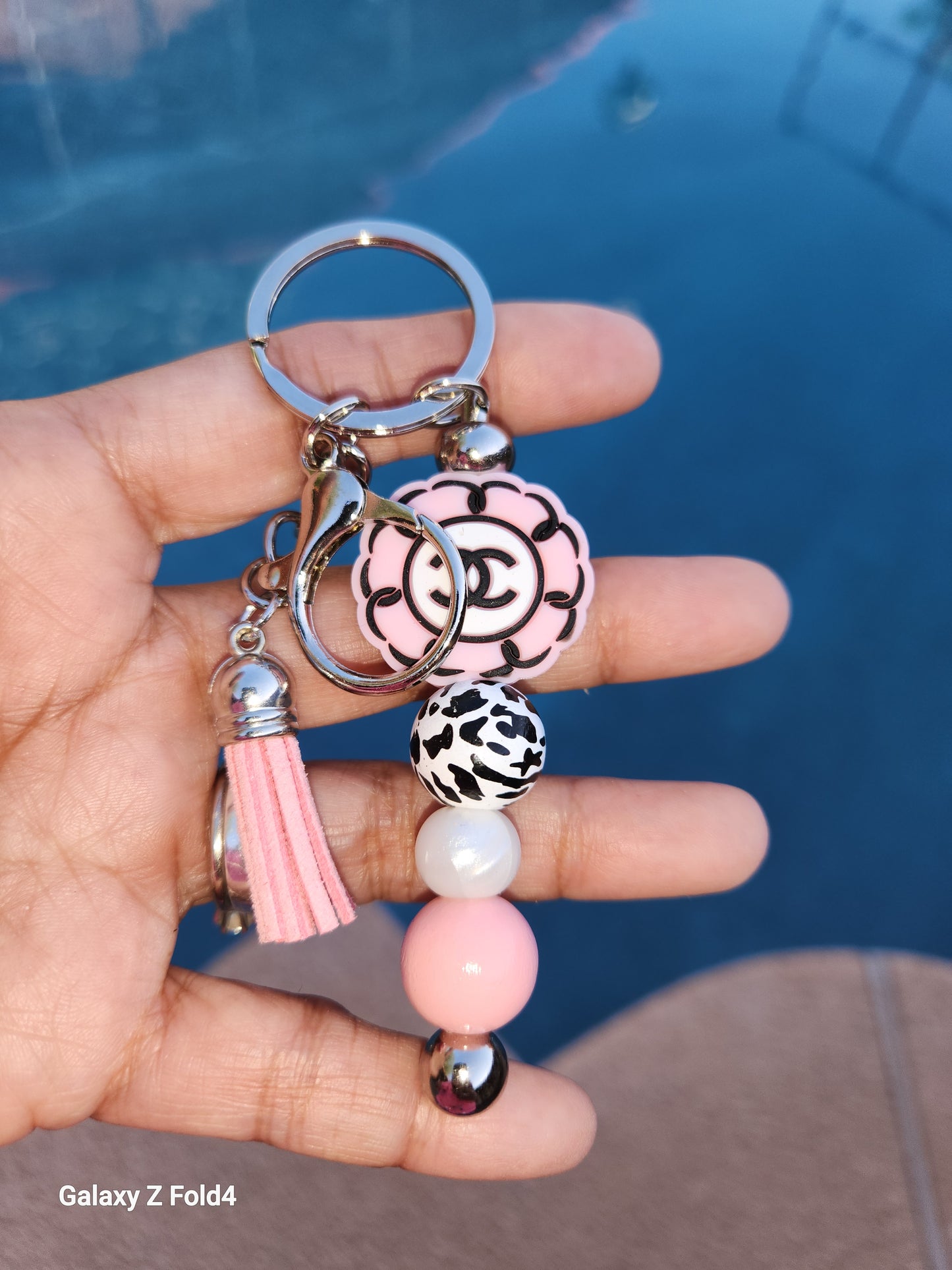Pink Keychain