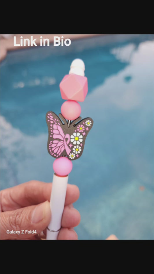 Awareness Butterfly Pencil