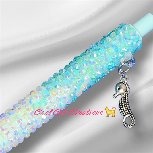 SEAHORSE rhinestone Pen