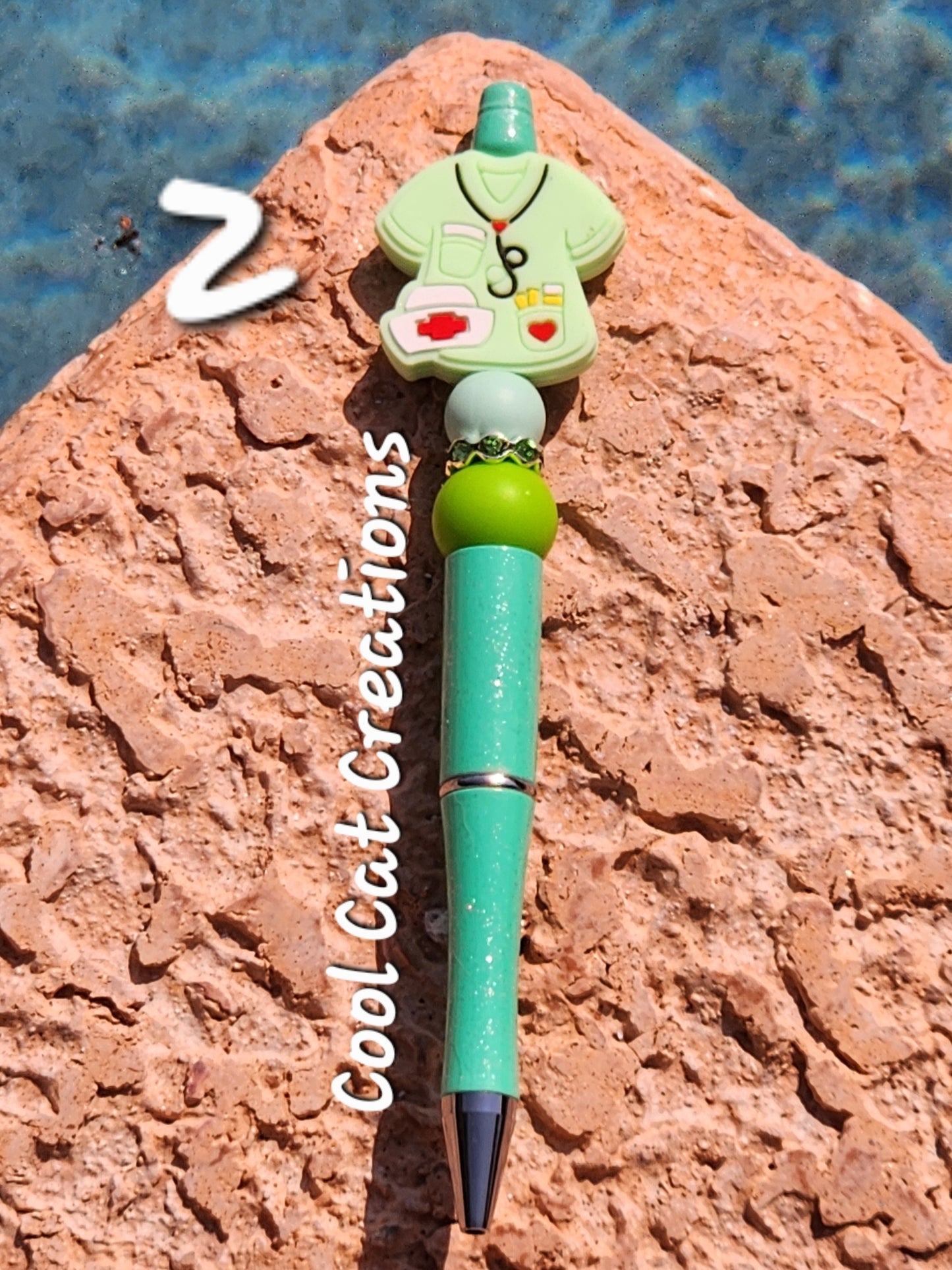 Green with Envy Nurse's Pen