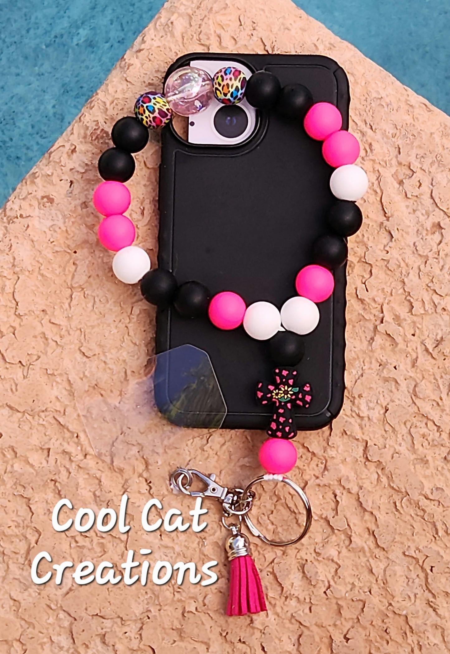 Puppy Love, Faith,  and Western Phone Wristlet with Tether