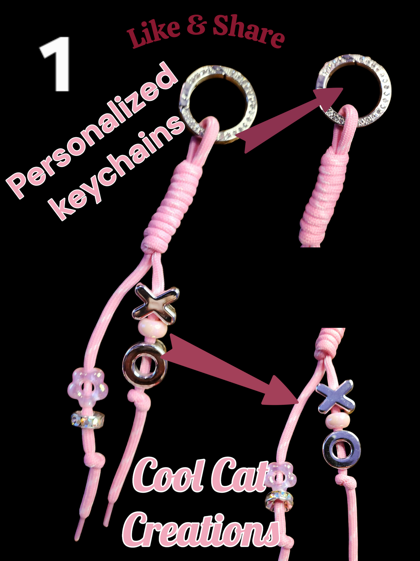 Rope keychains