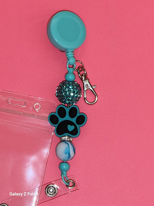 Dog Diggity Badge Reel Clip