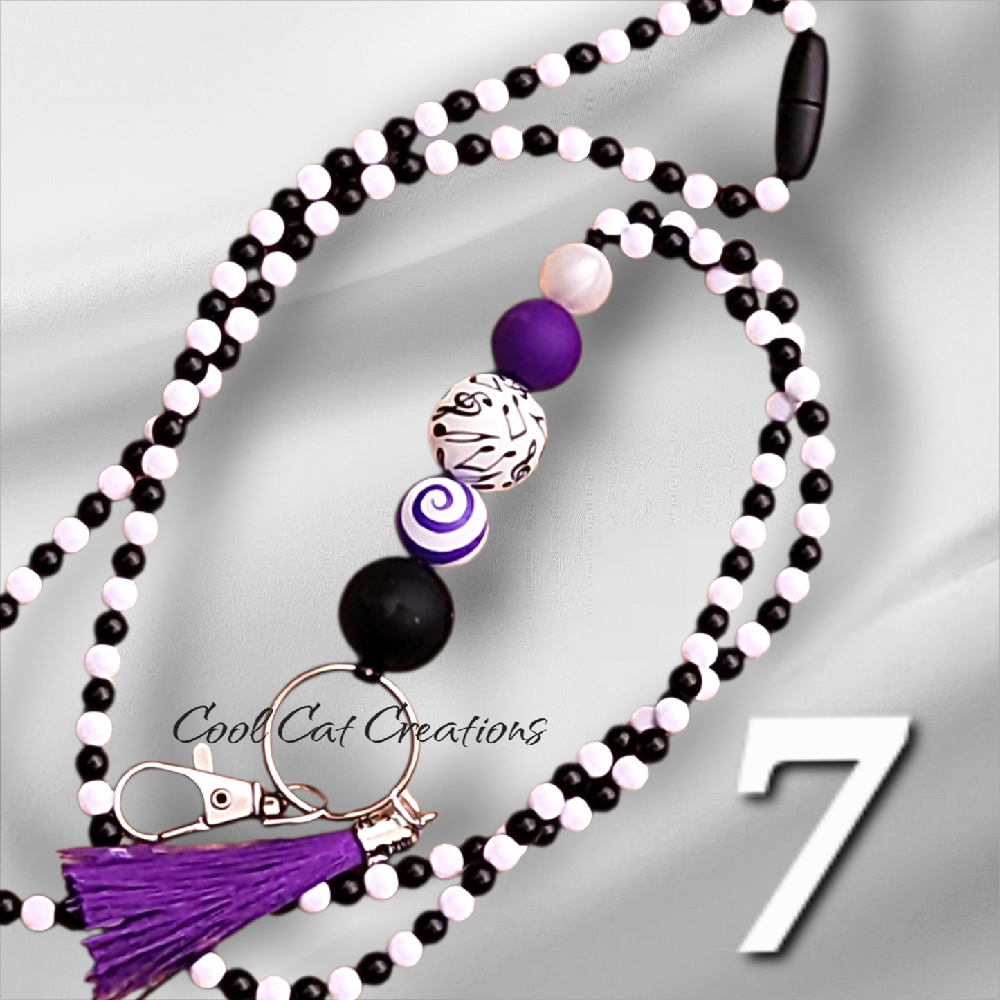 Fully- beaded Cross Body Lanyards