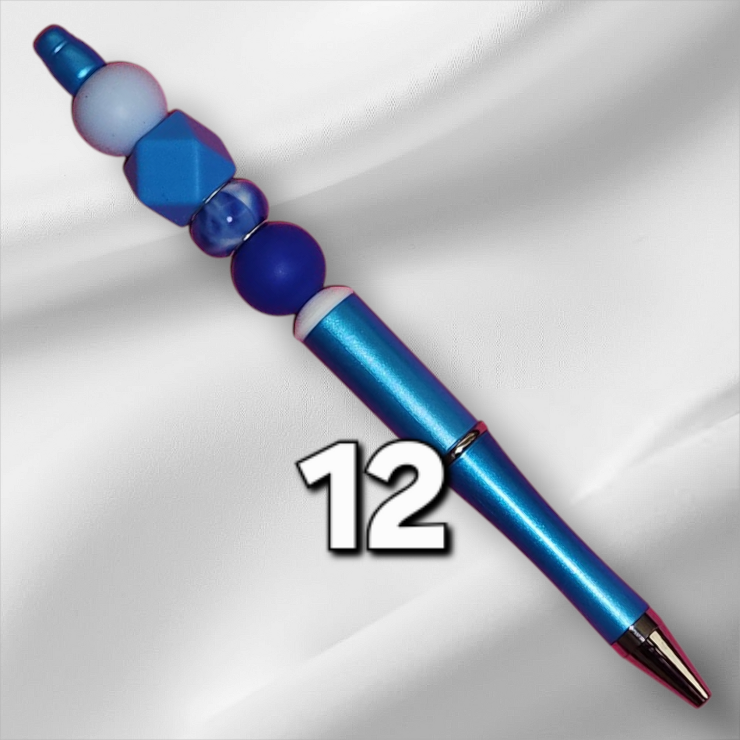Teal, Blue and  Green Collection Pens