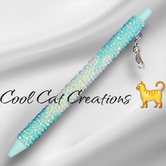 SEAHORSE rhinestone Pen