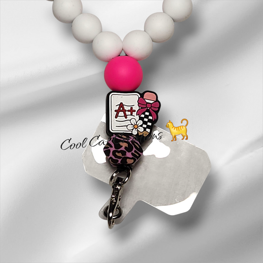 Teacher Phone Wristlet with Tether