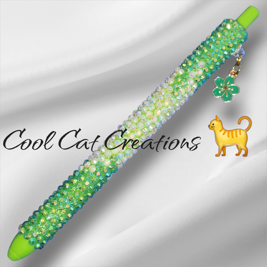 Blooming Ombre Rhinestone Pen