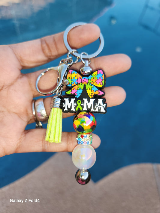 AUTISM mama keychain