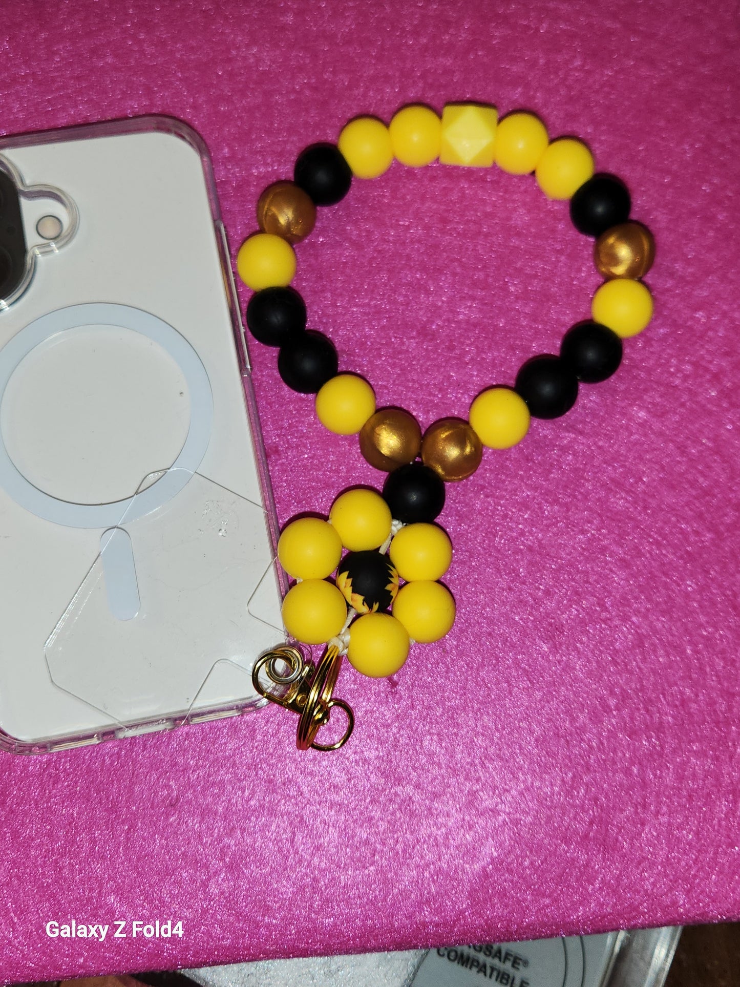 Walking on Sunshine & Spring Floral Phone Wristlets with Tether