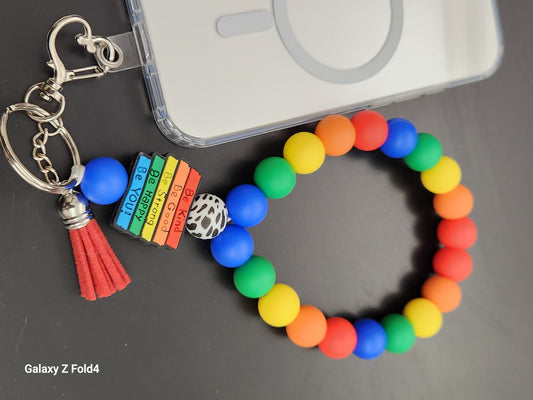 Handcrafted Beaded Phone Wristlet Tether  *phone not included