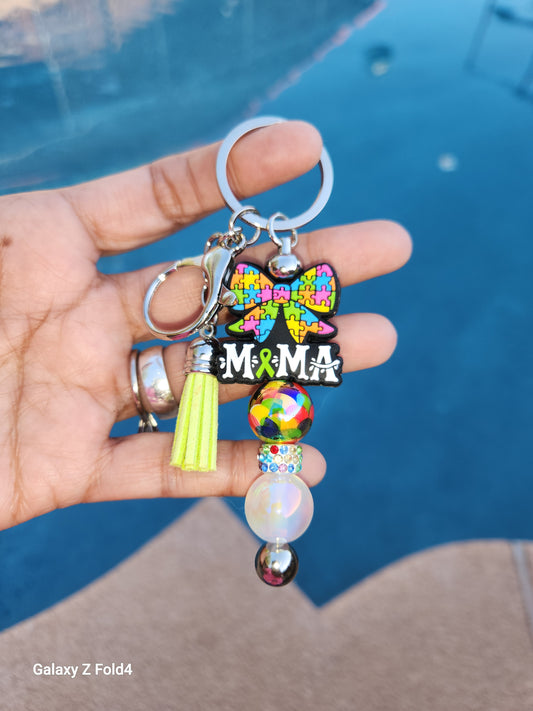 AUTISM mama keychain
