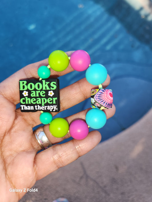 Books/Readers Tumbler Charms