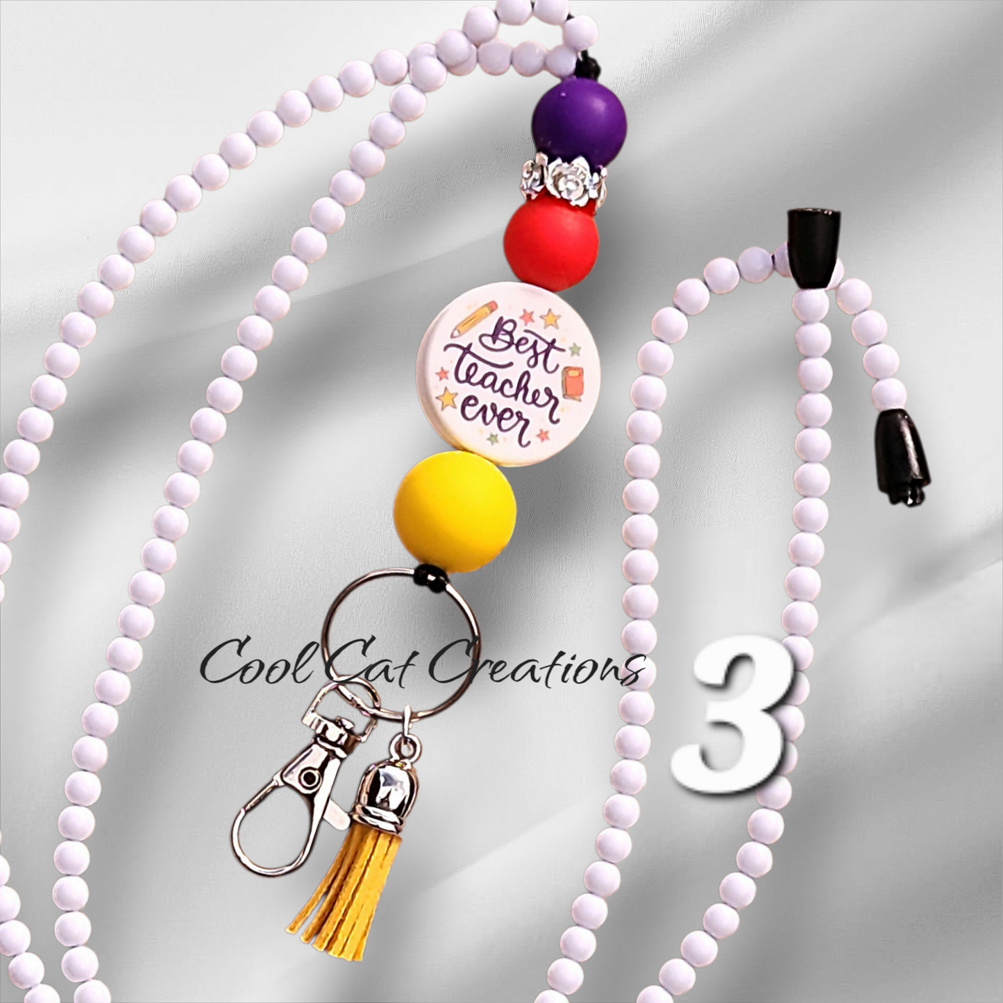 Fully- beaded Cross Body Lanyards