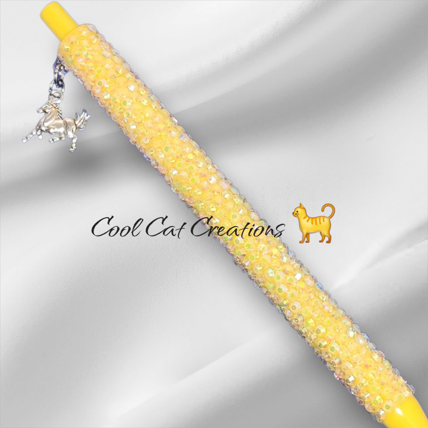 Enchanting Equestrian Rhinestone Pen