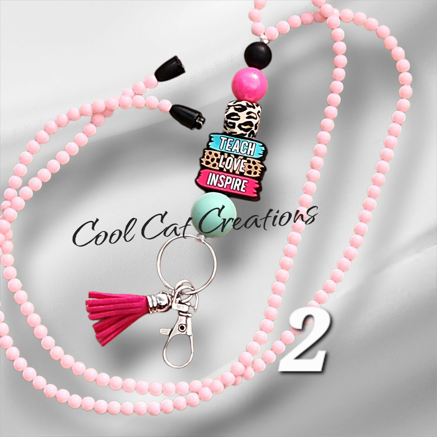 Fully- beaded Cross Body Lanyards