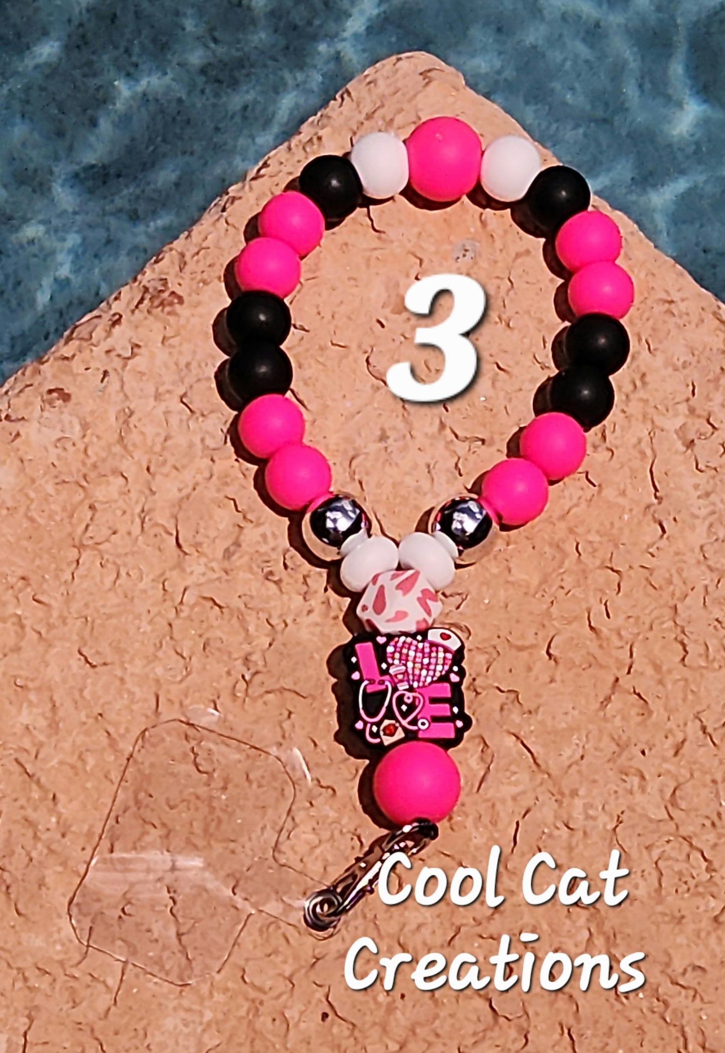 NURSE and Mental Health Phone Wristlet with Tether