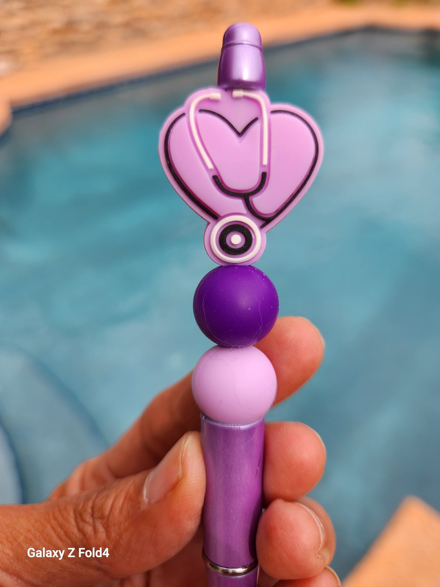 PURPLE Heart of Nursing Pen