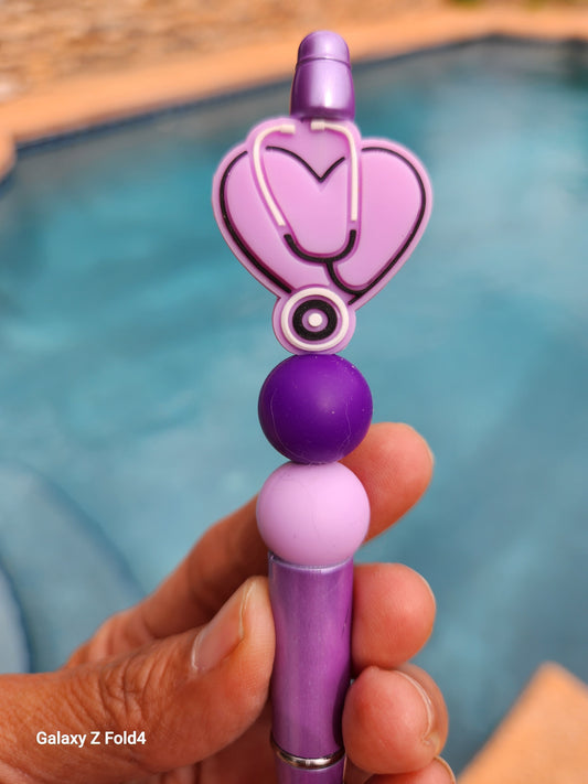 PURPLE Heart of Nursing Pen