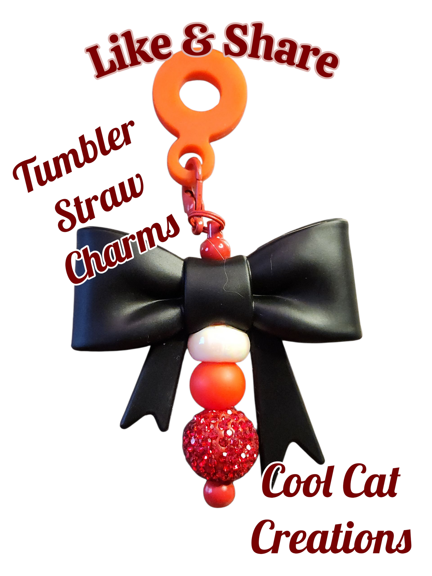 Tumbler Straw Charms