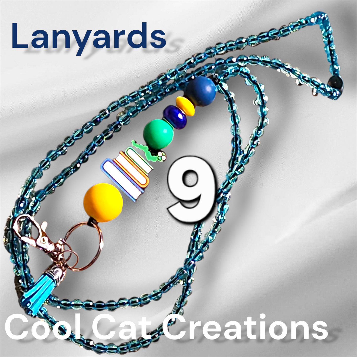 Fully- beaded Cross Body Lanyards