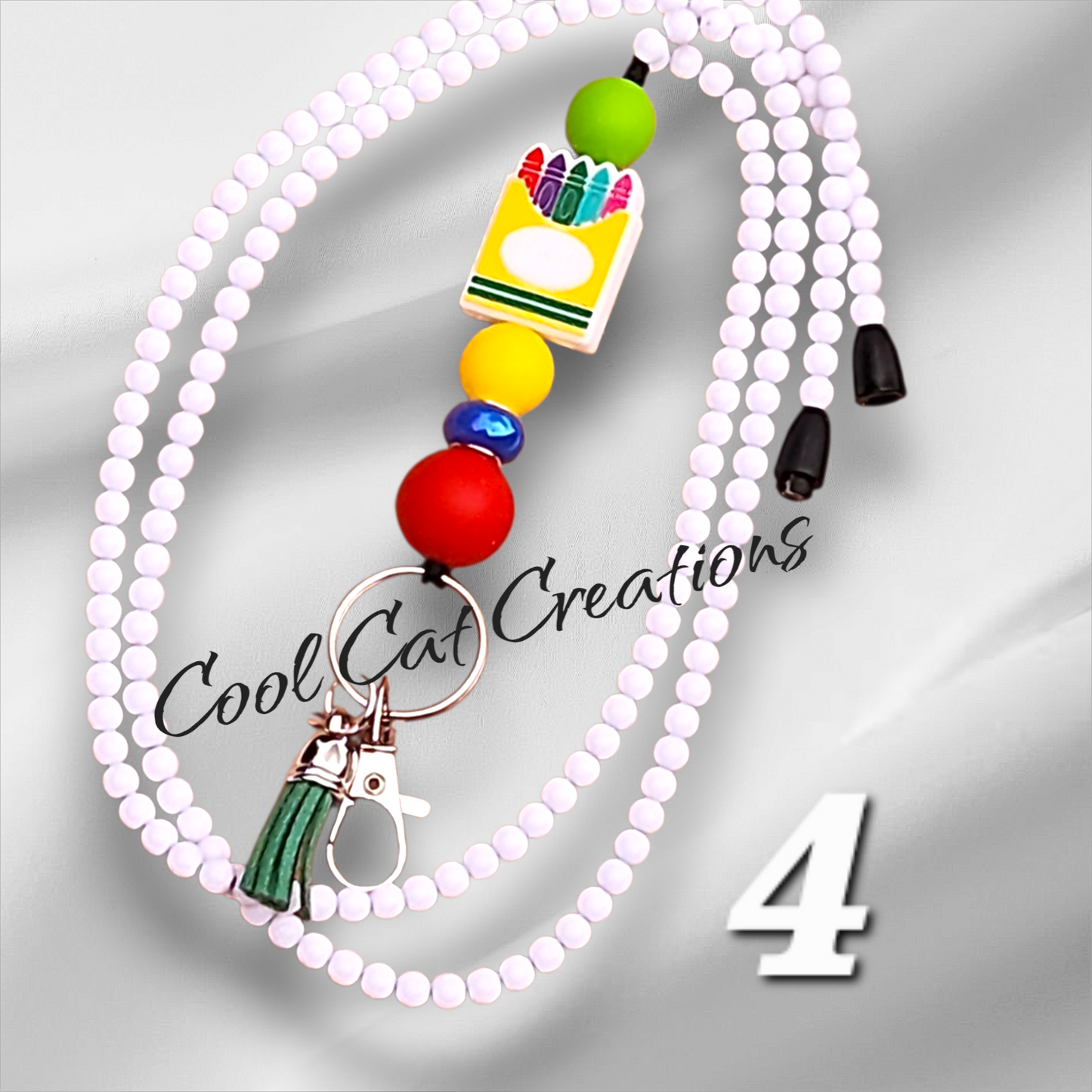 Fully- beaded Cross Body Lanyards