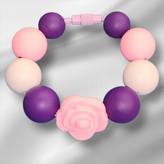 Pink and Purple Tumbler Charm