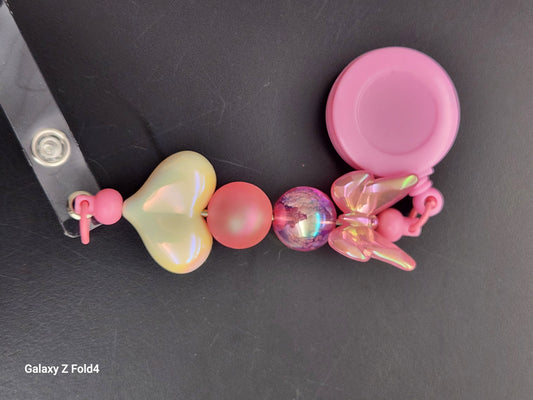 Pretty in Pink Badge Reels