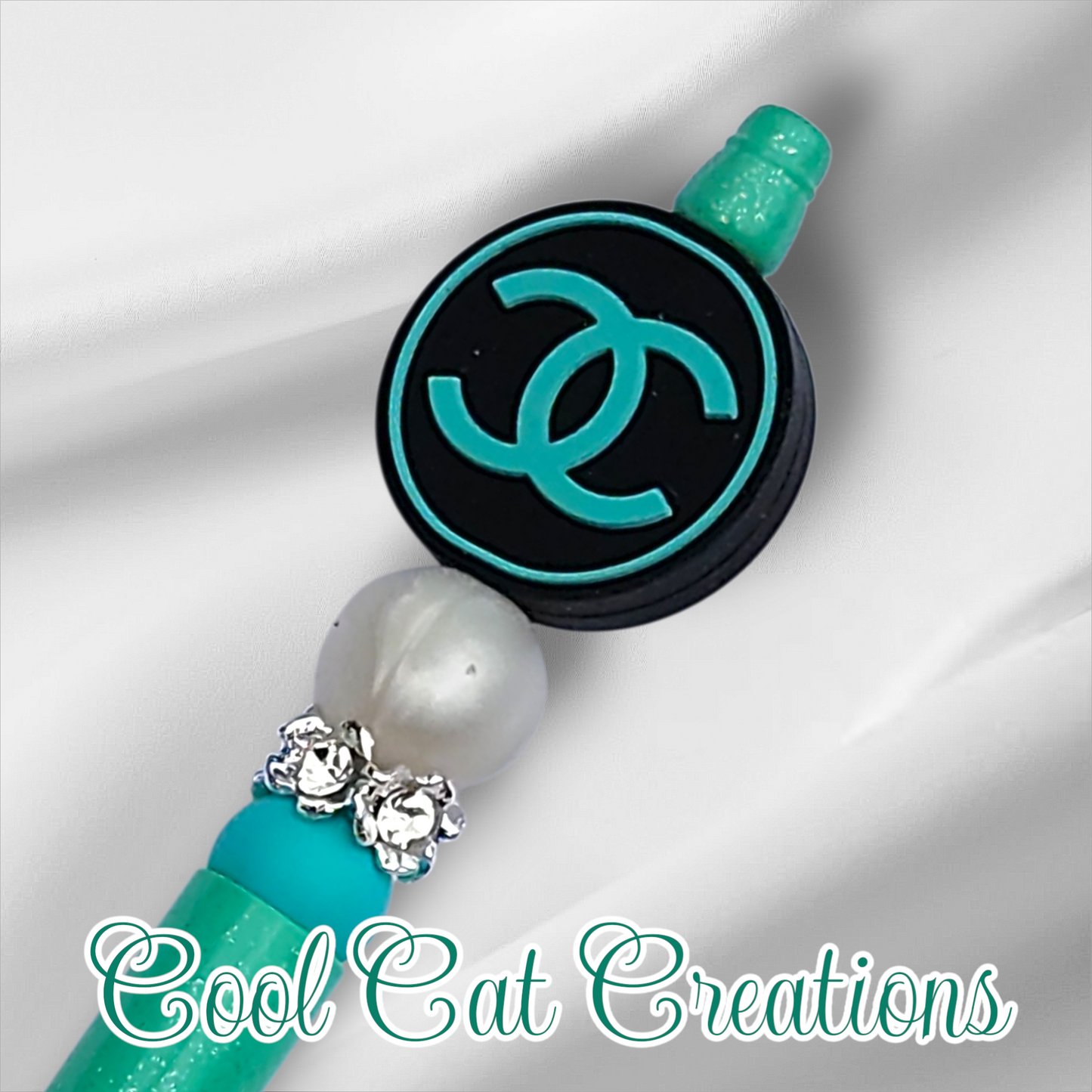 Teal, Blue and  Green Collection Pens