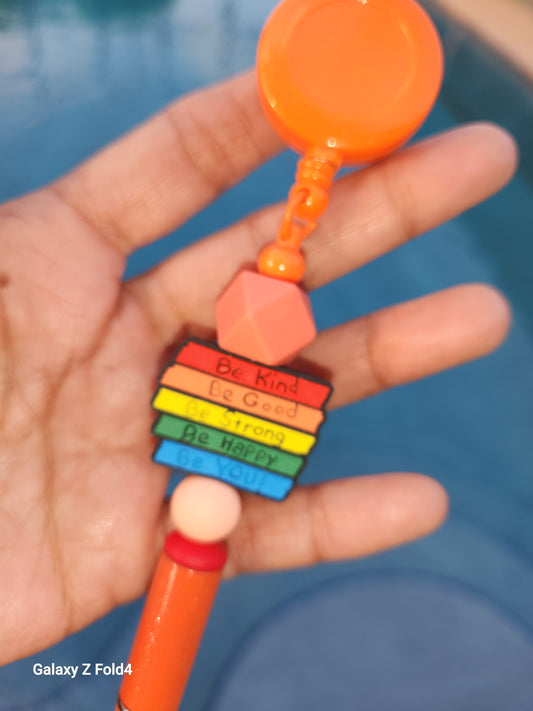 Autism Combo Pen and Badge Reel Clip