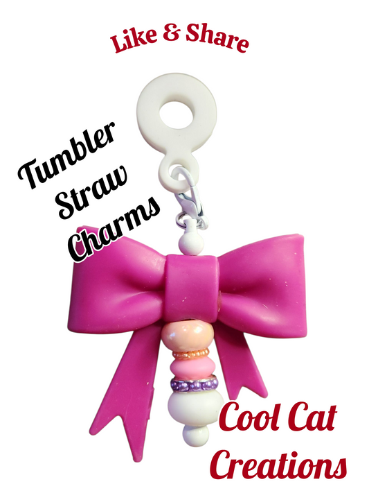 Tumbler Straw Charms