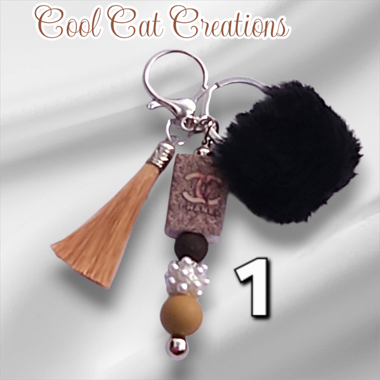 Pompom Keychains