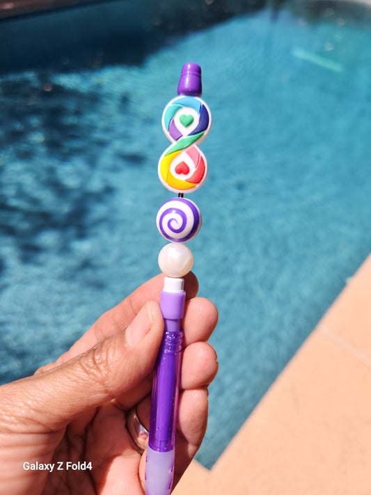 Autism Infinity Purple Mechanical Pencil