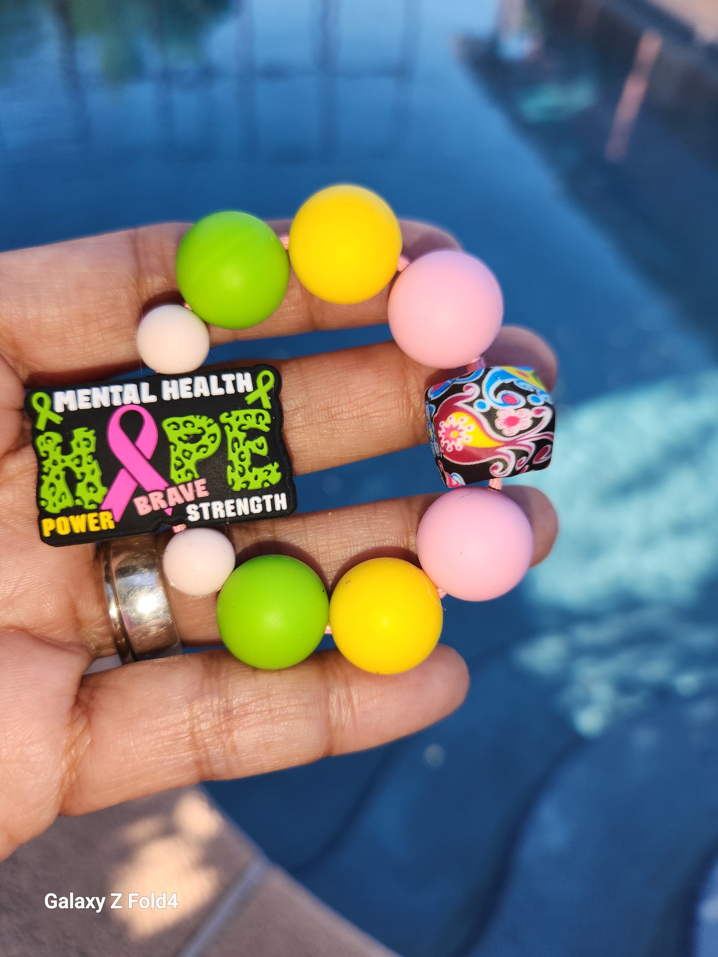 Mental Health Awareness Tumbler Charm