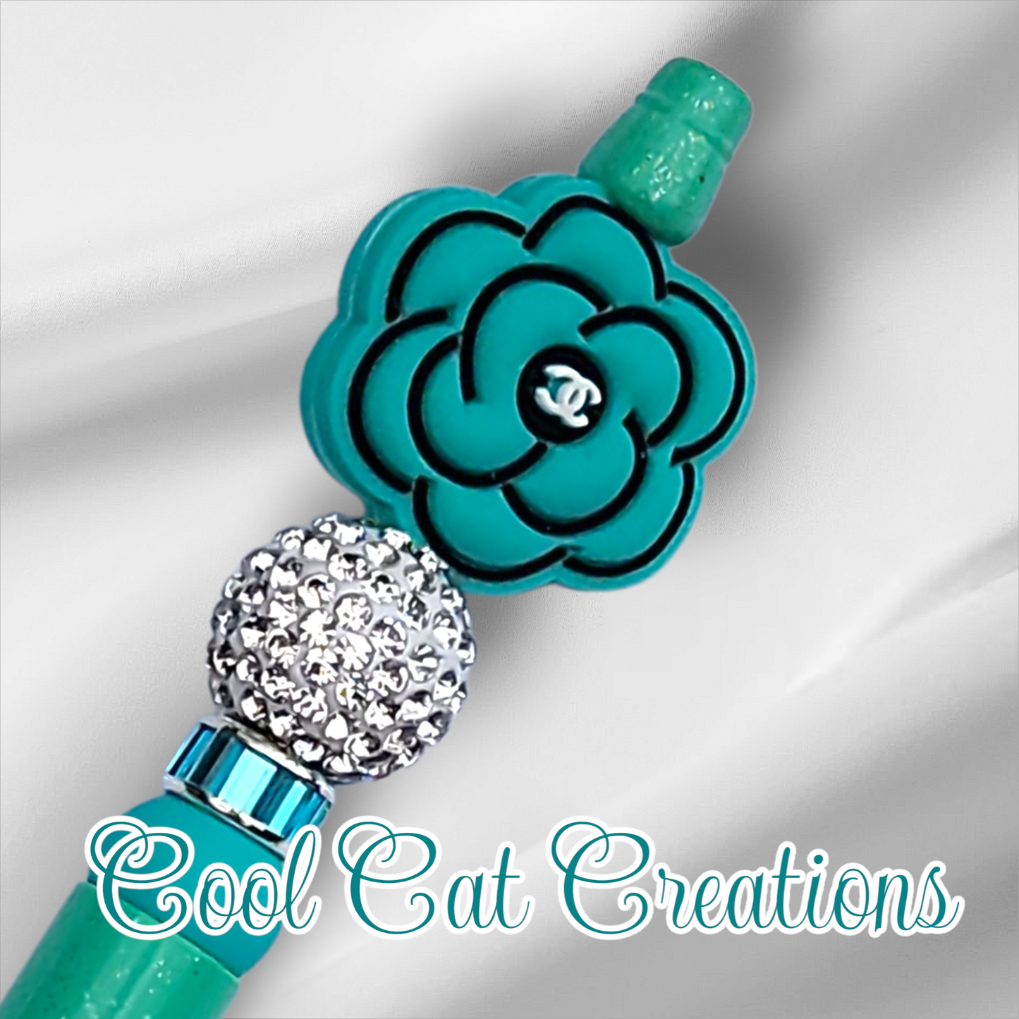 Teal, Blue and  Green Collection Pens